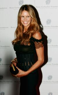 Elle MacPherson at the Raisa Gorbachev Foundations Second Annual Gala Dinner.
