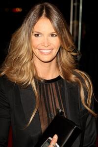 Elle MacPherson at the Times BFI 51st London Film Festival opening night gala screening of "Eastern Promises."