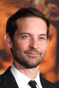 Tobey Maguire at the "Babylon" global premiere screening in Los Angeles.