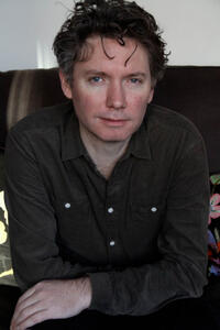 Director Kevin Macdonald on the set of "Marley."
