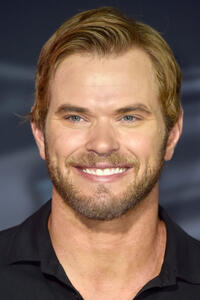 Kellan Lutz at the premiere of "Venom" in Westwood, California.