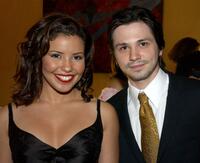 Justina Machado and Freddy Rodriguez at the 18th Annual Imagen Awards.