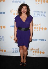 Justina Machado at the 20th Annual GLAAD Media Awards.