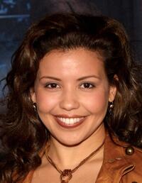 Justina Machado at the premiere of "Six Feet Under."