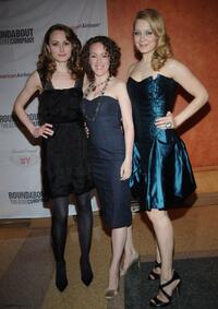Anna Madeley and Guests at the after party of the Broadway opening night of "The Philanthropist."