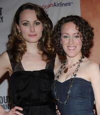 Anna Madeley and Guest at the after party of the Broadway opening night of "The Philanthropist."