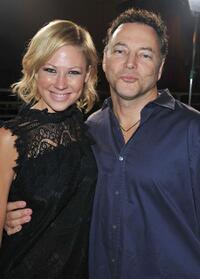 Desi Lydic and director Bo Zenga at the Los Angeles premiere of "Stan Helsing."