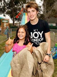 Bailee Madison and Gregg Sulkin at the 21st A Time For Heroes Celebrity Picnic sponsored by Disney.