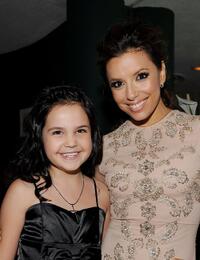 Bailee Madison and Eva Longoria-Parker at the Lionsgate Golden Globe Party.