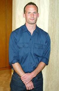 Matthew Barney at the screening of "Cremaster 3".