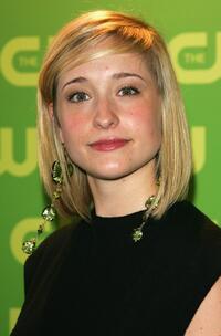 Allison Mack at the CW Television Network Upfront.