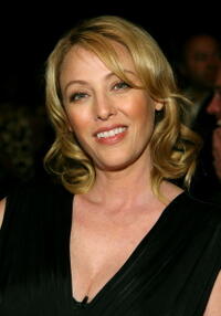 Virginia Madsen at the Collection Bebe 2007 fashion show during Mercedes Benz Fashion Week.