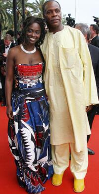 Aissa Maiga and Dany Glover at the premiere of "Babel" during the 59th edition of International Cannes Film Festival.