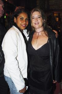 Deborah Mailman and Kar Chalmers at the premiere of "Black Medea."