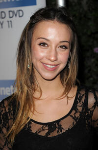 Stella Maeve at the Blu-ray & DVD launch party of "The Social Network" in California.