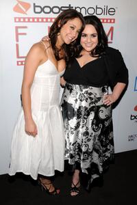 Stella Maeve and Nikki Blonsky at the premiere of "Harold."