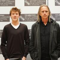 George MacKay and Scott Hicks at the photocall of "The Boys Are Back" during the Times BFI 53rd London Film Festival.