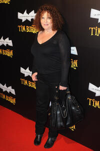 Valerie Mairesse at the "Tim Burton - The Exhibition" launch in France.