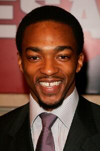 Anthony Mackie at the opening of "Julius Caesar".