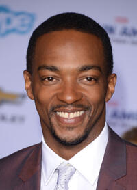 Anthony Mackie at the California premiere of "Captain America: The Winter Soldier."