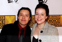 Efren Ramirez and Tina Majorino at the 10th Annual Critics' Choice Awards.