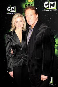 Faith Majors and Lee Majors at the premiere of "Ben 10: Race Against Time."
