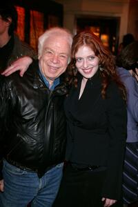 Bridget Barkan and her father at the opening night of "Everyday People."