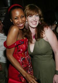 Sydnee Stewart and Bridget Barkan at the screening of "Everyday People."