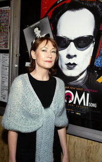 Ann Magnuson at the premiere of "The Nomi Song".