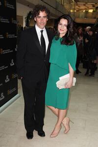 Stephen Mangan and Louise Delamere at the Phillips British Academy Awards 2011 in London.