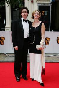 Stephen Mangan and Guest at the British Academy Television Awards.