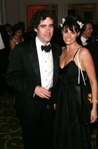 Sarah Parish and Stephen Mangan at the Pioneer British Academy Television Awards.