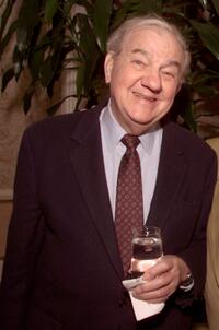 Karl Malden at the reception of Ronald Neame 90th Birthday.