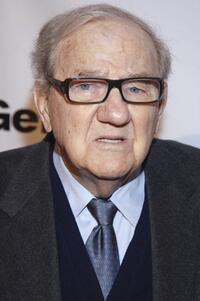 Karl Malden at the opening celebration gala for the newly renovated Geffen Playhouse.