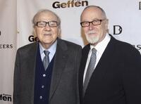 Karl Malden and Gilbert Cates at the opening celebration gala for the newly renovated Geffen Playhouse.