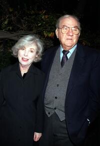 Mona Malden and Karl Malden at the premiere of "The Weir."