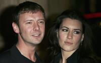 John Simm and Kate Magowan at the world premiere of "Basic Instinct II: Risk Addiction."