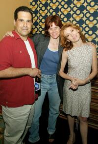Tony Spiridakis, Alley Sheedy and Wendy Makkena at the wrap party of "Noise."