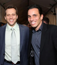 Director Ari Sandel and Sebastian Maniscalco at the California premiere of "Vince Vaughn's Wild West Comedy Show."