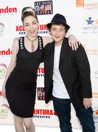Brittany Curran and Ryan Malgarini at the premiere of "Ace Ventura Jr: Pet Detective."