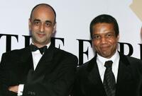 Art Malik and Hugh Quarshie at the Press Association Annual Awards.