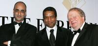 Art Malik, Hugh Quarshie and John Sergeant at the Press Association Annual Awards.