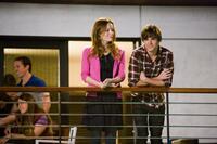 Leslie Mann as Scarlet and Zac Efron as Mike O'Donnell in "17 Again."