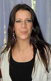 Pattie Mallette at the Unveils Justin Bieber Waxwork at Madame Tussauds in London.