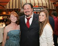 Marnie McPhail, Stephen Marcus and Peyton List at the after party of the premiere of "The Greatest Game Ever Played."