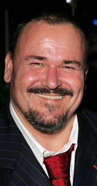 Stephen Marcus at the world television premiere of "Hogfather."