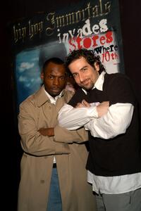 Bonz Malone and Mark Surroff at the premiere of "Hip Hop Immortals: We Got Your Kids."