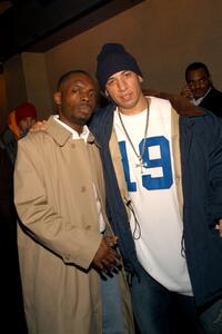 Bonz Malone and Kid Capri at the premiere of "Hip Hop Immortals: We Got Your Kids."