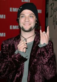 Bam Margera at the EMI Post Grammy Party.