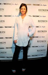 Laura Margolis at the Redkens Real Control cocktail party.